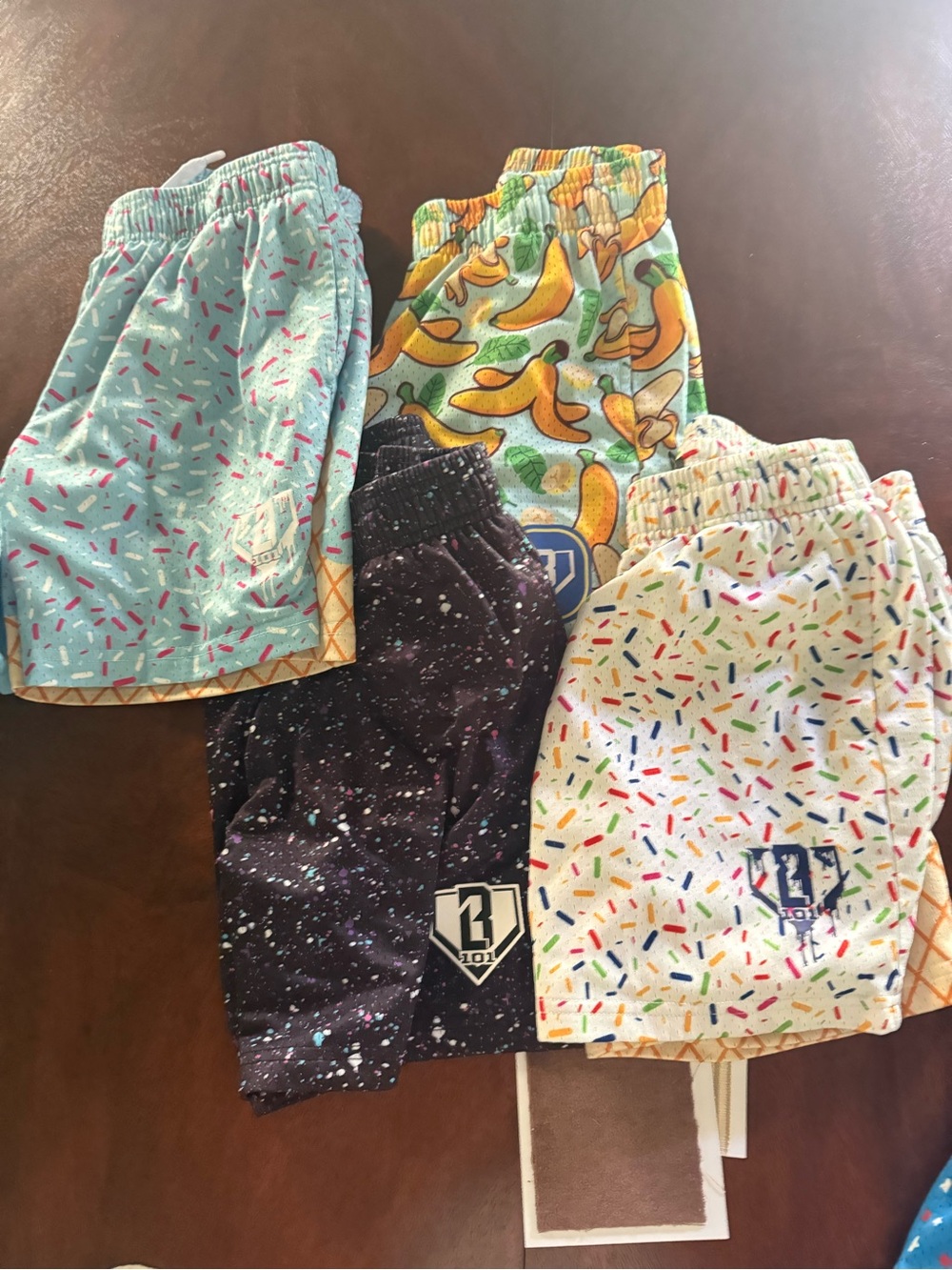 Baseball Lifestyle 101 boys lot of 4 pairs of athletic shorts sz youth large